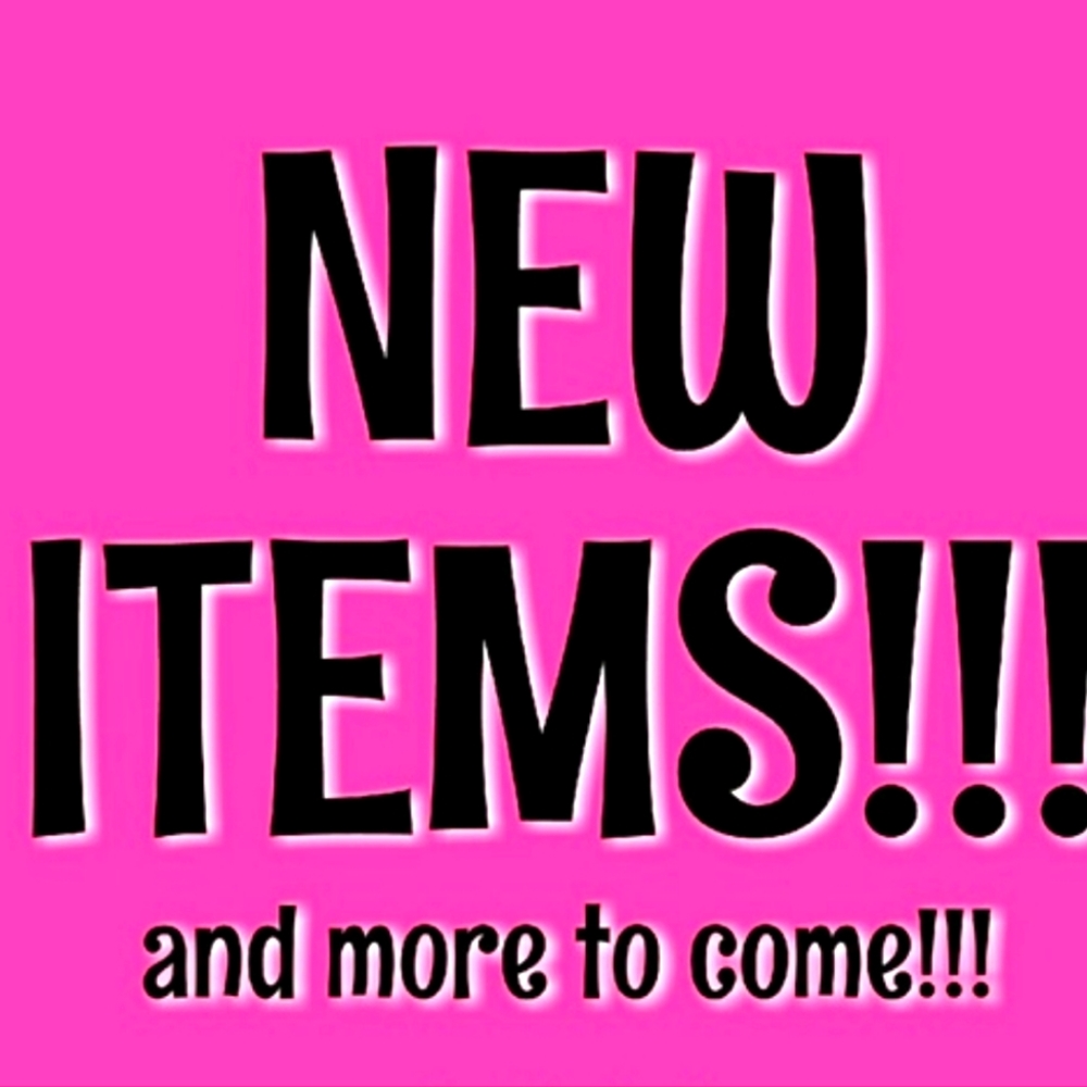 New items just listed and more to come